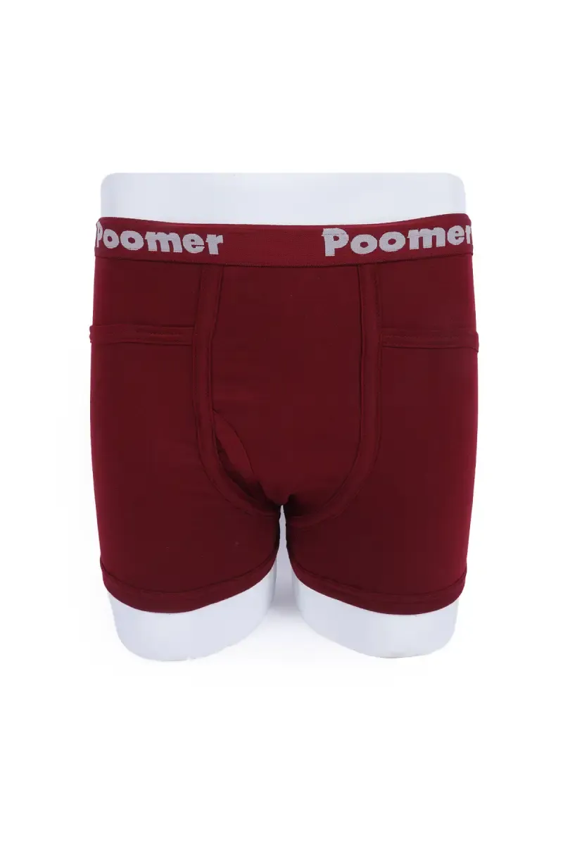 Men's Cotton Trunks with Pockets 030397MAR85