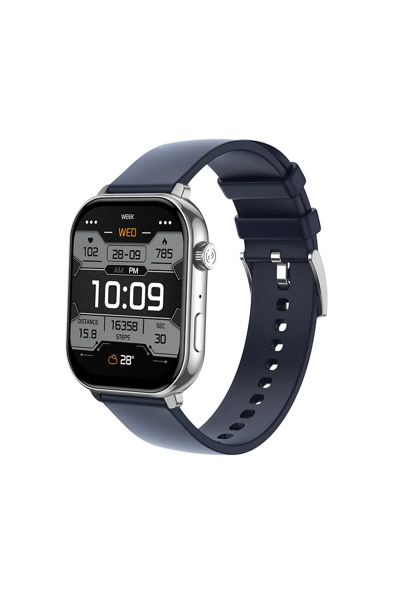 Noise Victor 2 1.96" Smartwatch with Amoled Display, IP68, AI Voice Assistance, 100+ Watch Faces (Space Blue)