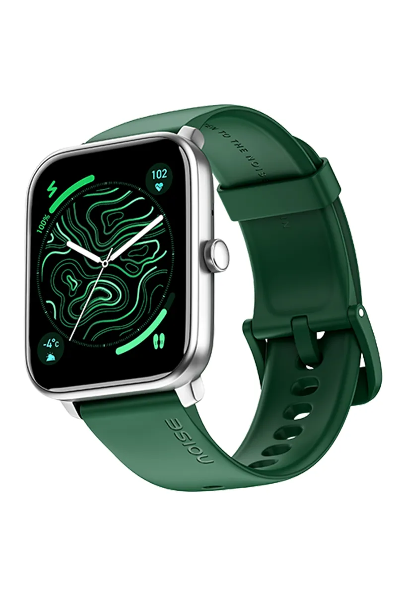 Noise Pulse 4 1.85" Smartwatch with Amoled Display, BT Calling, 100+ Watch Faces, Health Suite (Forest Green)