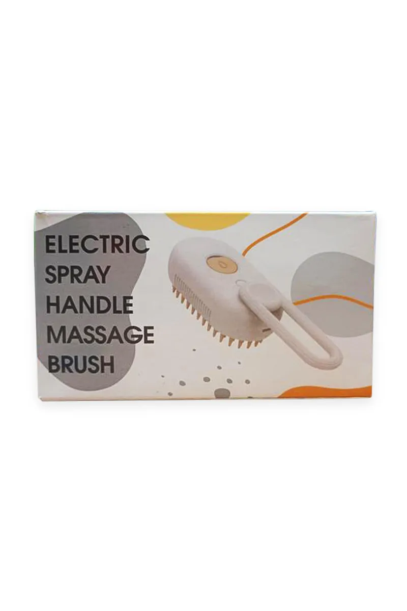 Electric Spray Pet Massage Dog & Cat Bath Cleaning Brush