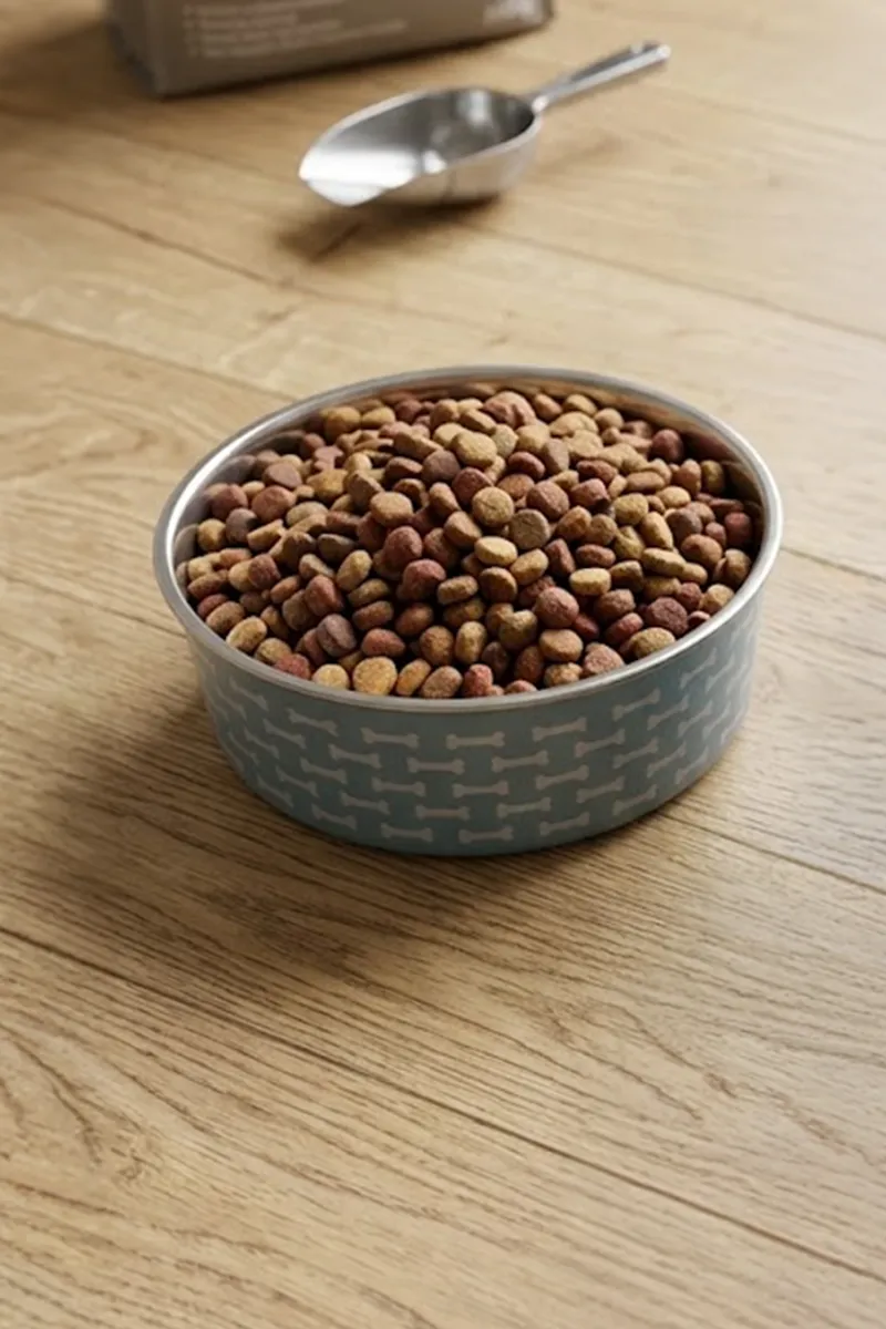 Canine Dog Feeding Round Bowl (Teal) - 700ml