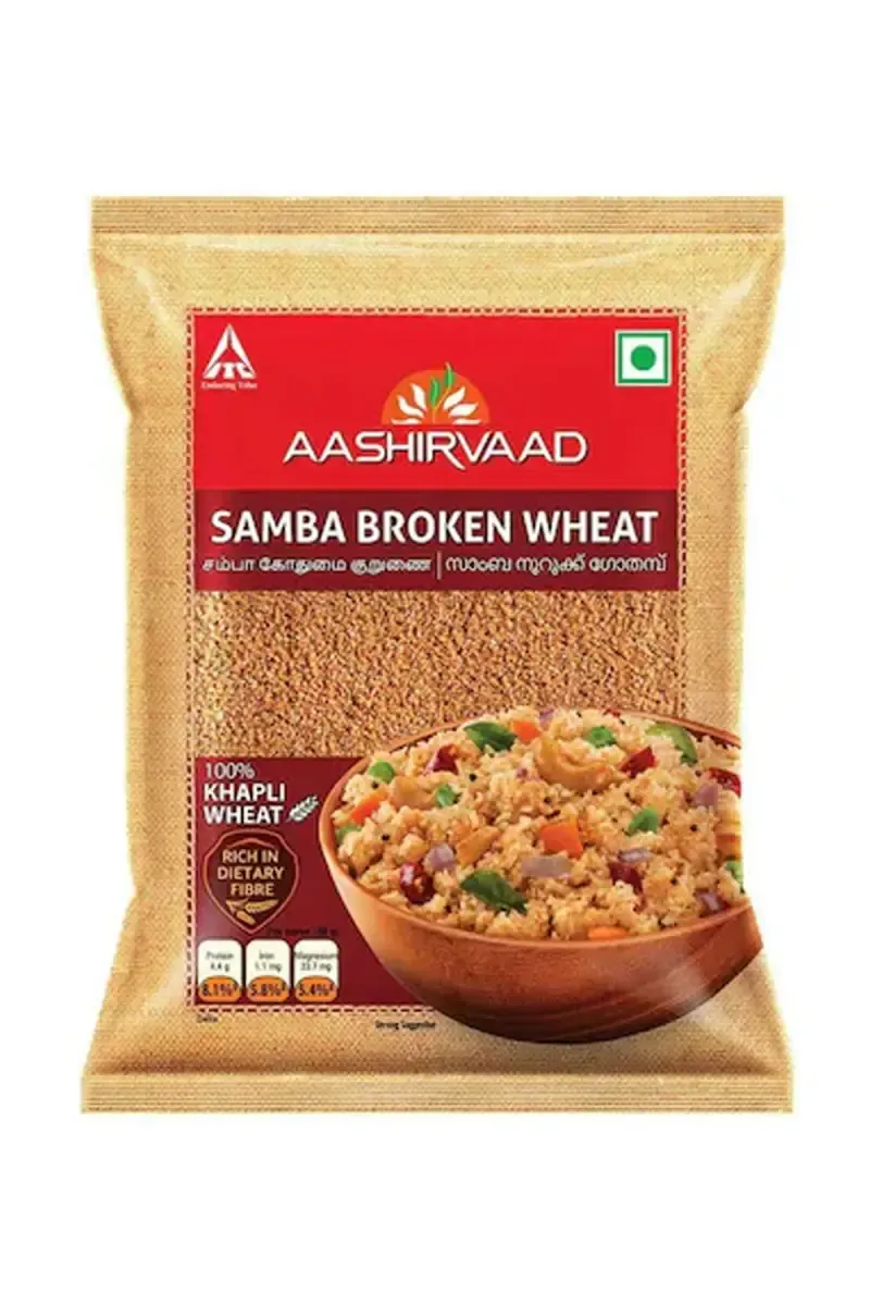 Aashirvaad Wheat Samba Rava  - 1Kg
