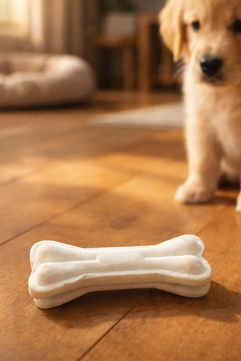 Canine Dog Bones 4 inch (White) - Pack of 1