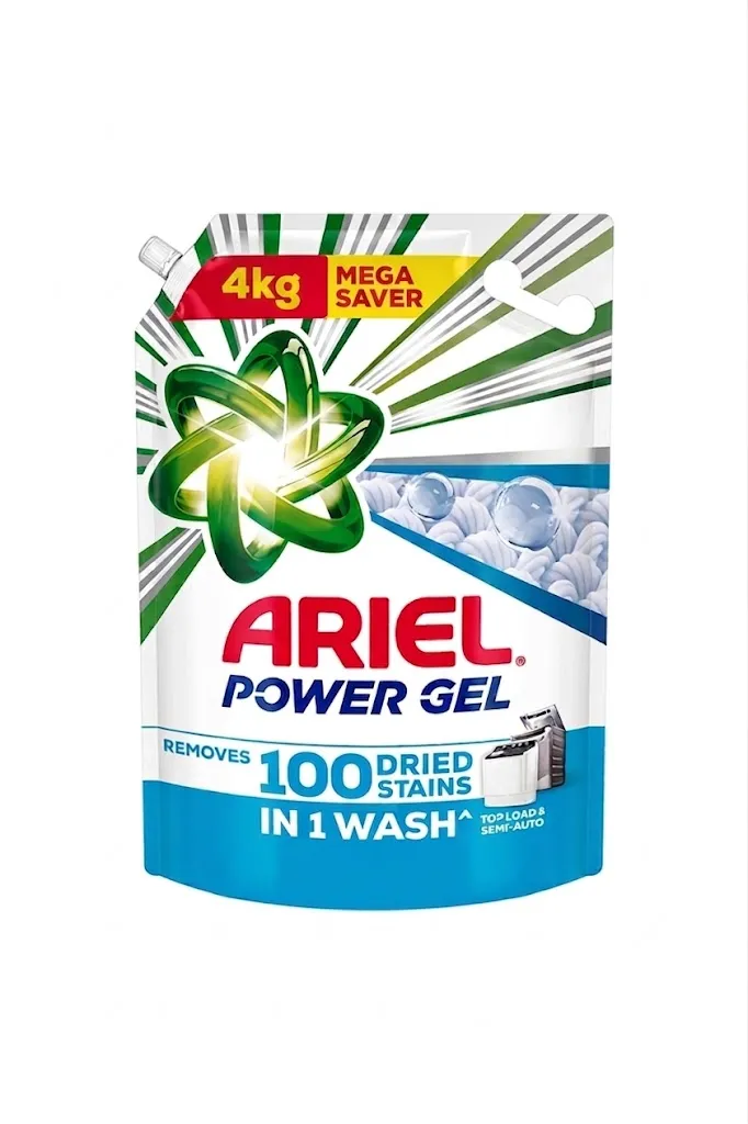 Ariel Power Gel Matic Top Load & Semi Auto Liquid Detergent - 4KG