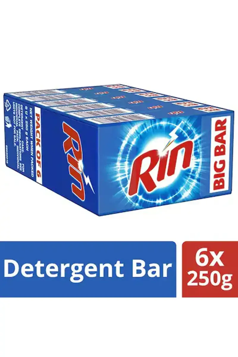 Rin Detergent Bar - 6*250g