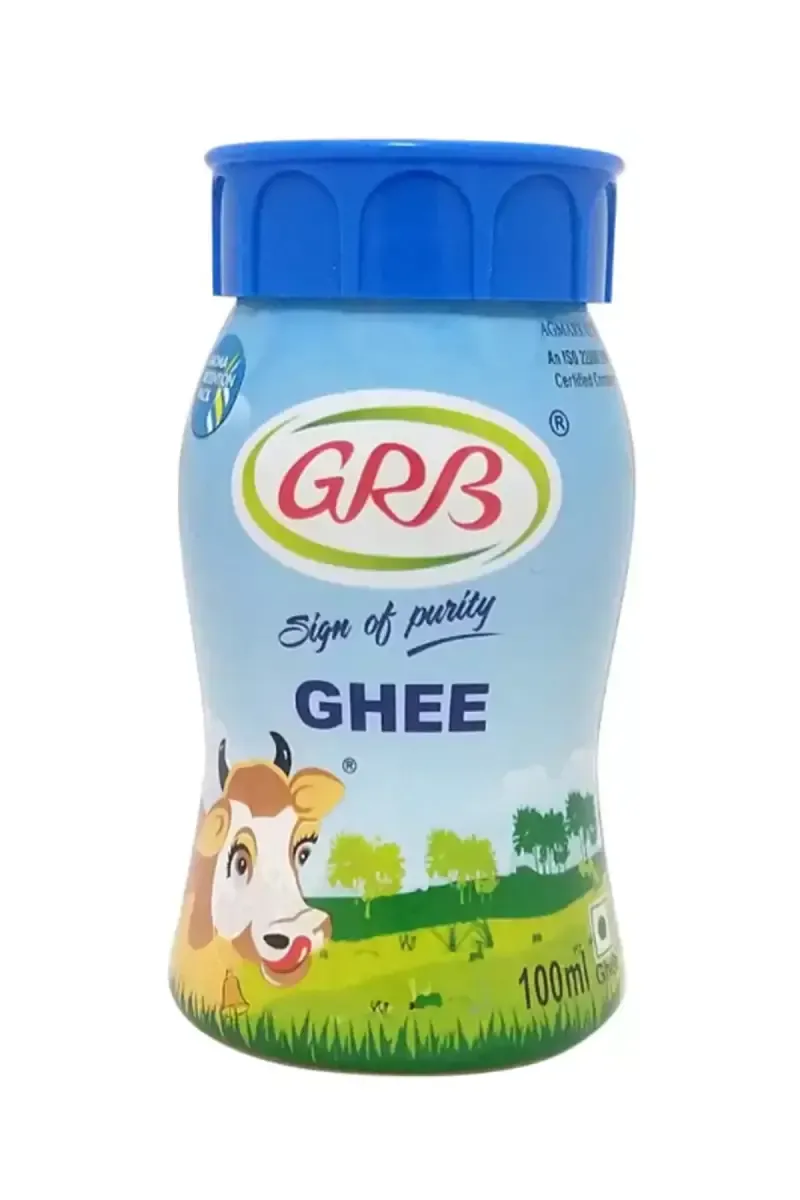 GRB Cow Ghee (Pasu Nei) - 100ml (Pet Jar)