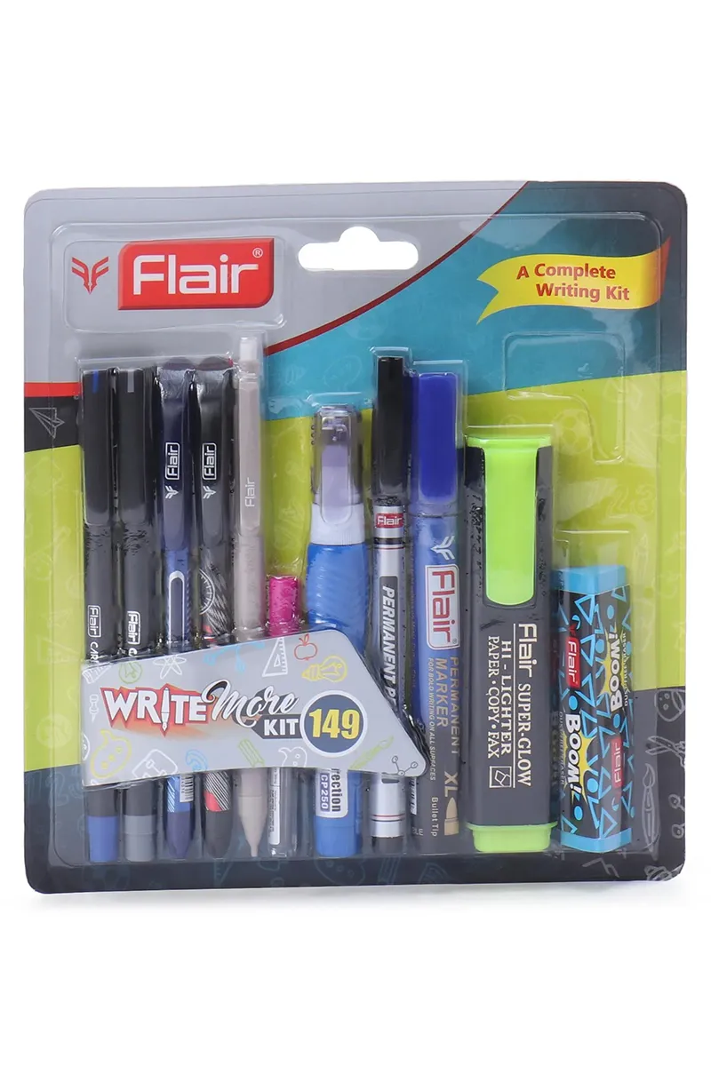 Flair Write More Stationery 149 Kit - Pack of 11