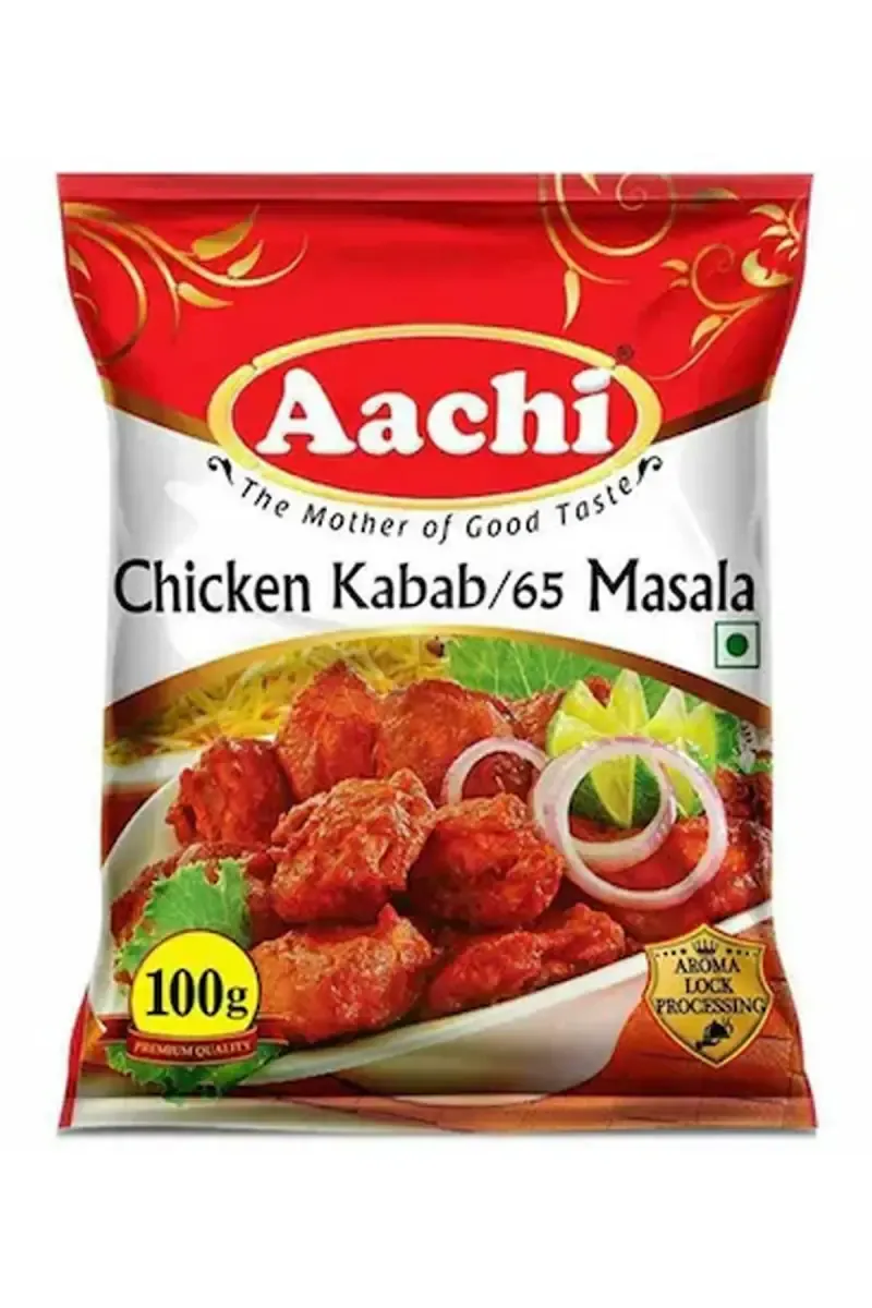 Aachi Chicken Kabab/65 Masala  - 100 g