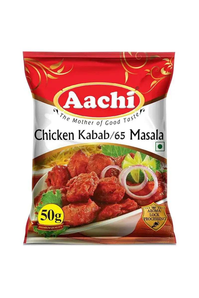 Aachi Chicken Kabab/65 Masala  - 50 g