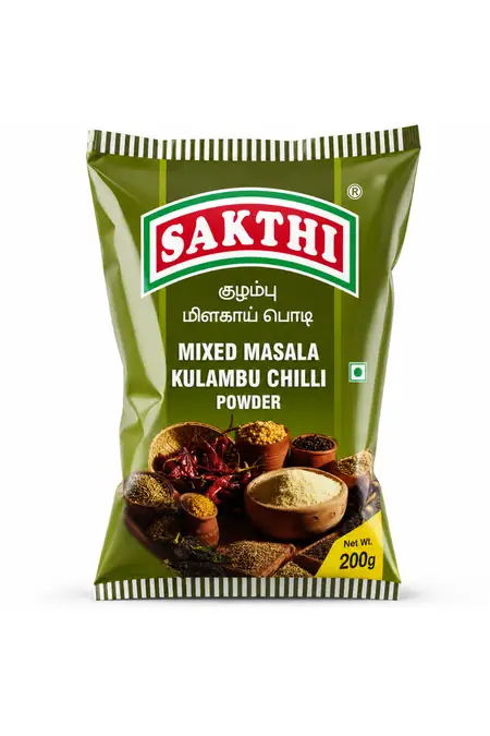 Sakthi Kulambu Chilli (Mixed Masala)Powder -200g 