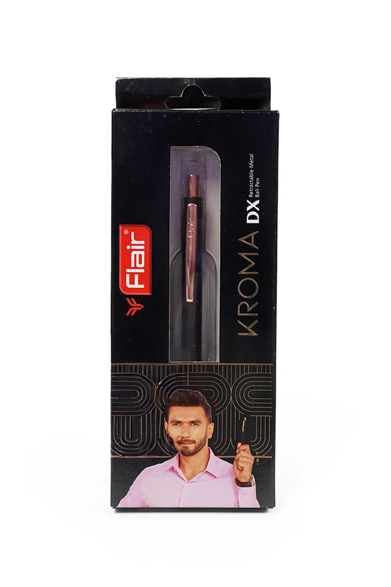 Flair Kroma DX Ball Pen (Rose Gold) - Pack of 1 030754ROSGOLPACOF1