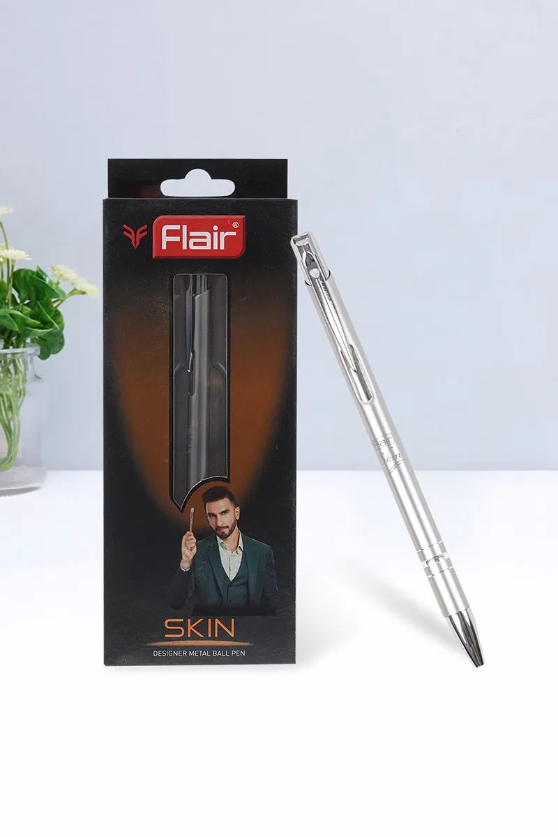 Unomax Skin Ball Pen (Light Grey) - Pack of 1 030757LIGGREPACOF1