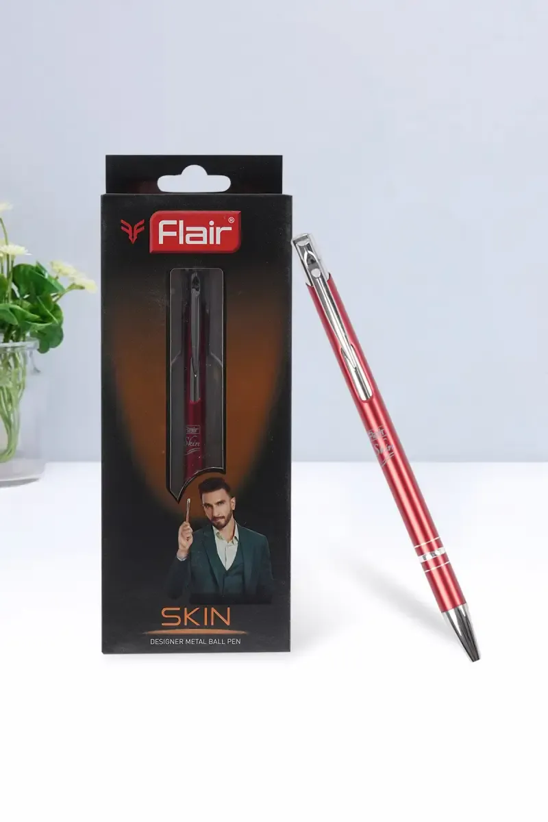 Unomax Skin Ball Pen - Pack of 1 030757REDPACOF1