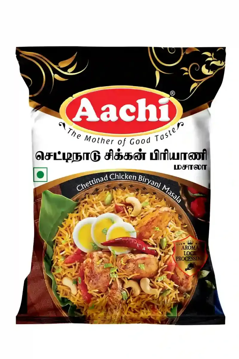 Aachi Chettinad Chicken Biryani Masala- 50g