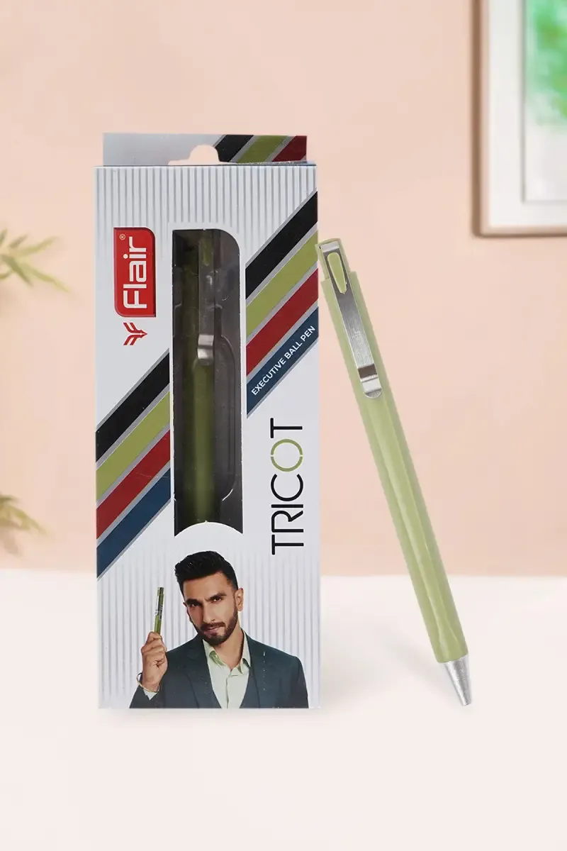 Flair Tricot Executive Ball Pen - Pack of 1 030789GREPACOF1