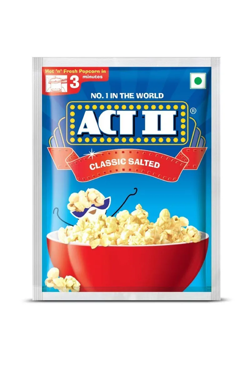 ACT II Classic Salted Instant Popcorn - 150g