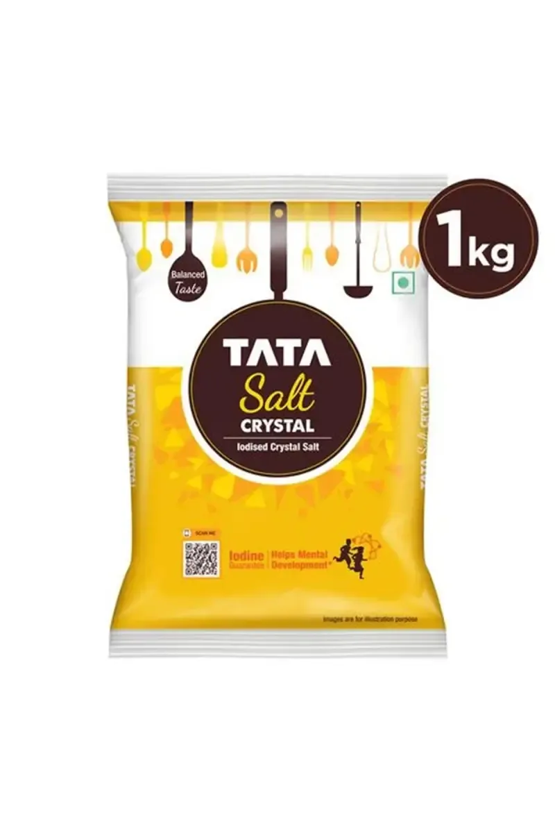Tata Salt Iodised Crystal Salt - 1kg