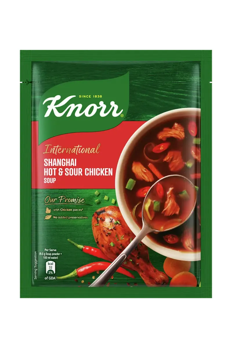 Knorr International Shanghai Hot & Sour Chicken Soup - 36g
