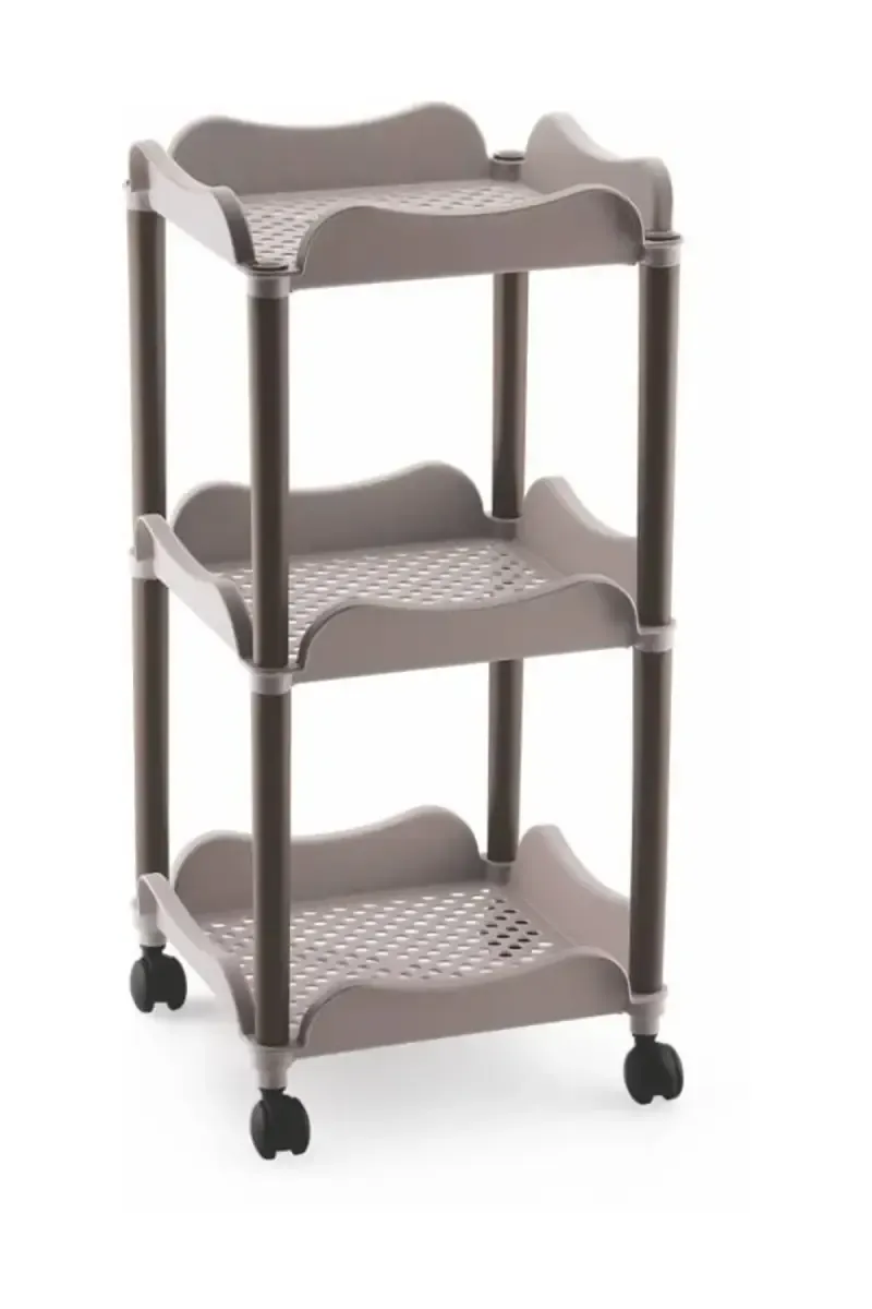 Mastercook Plastic 3 Layer Cuba Storage Rack - 57 Cm 031045BROPLA