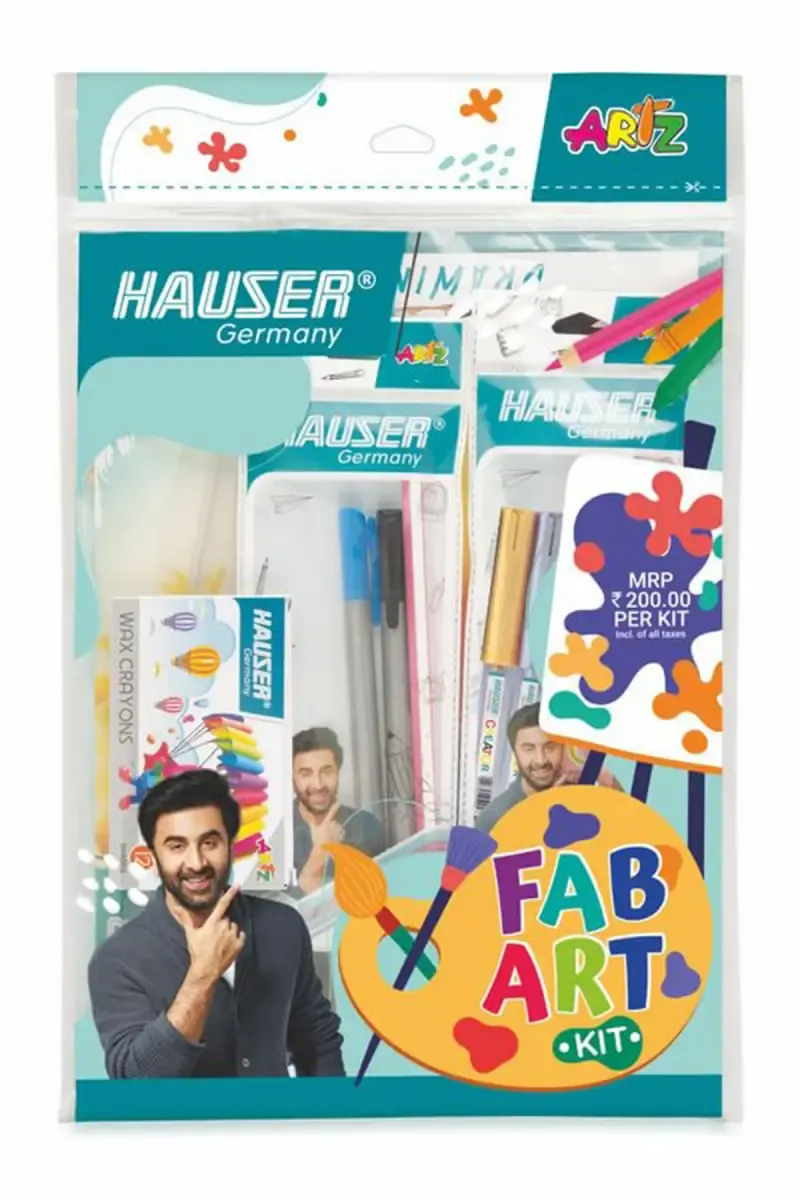 Hauser Germany Fab Art Kit (Multicolor) - Pack of 14