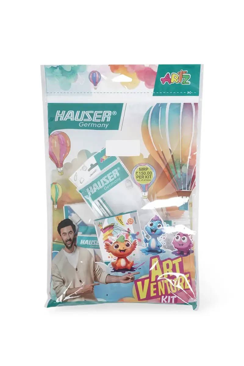 Hauser Art Venture Kit Drawing & Coloring Set for Kids - (Pack of 9)