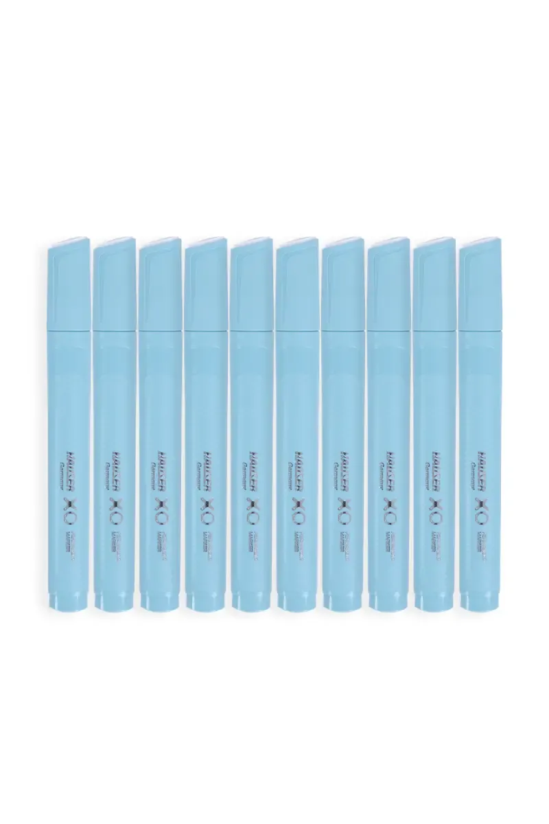 Hauser Xo Permanent Marker (Blue) - Pack of 10 031074BLU