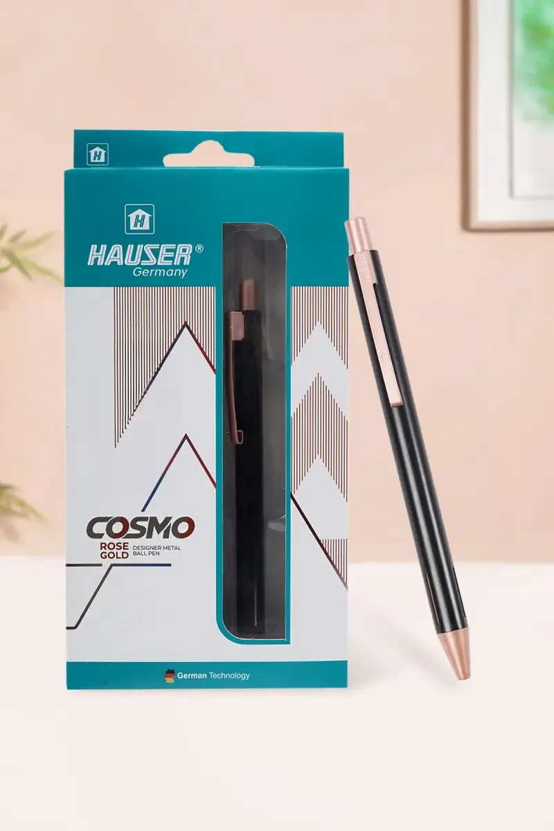 Hauser Cosmo Gold Ball Pen - Pack of 1
