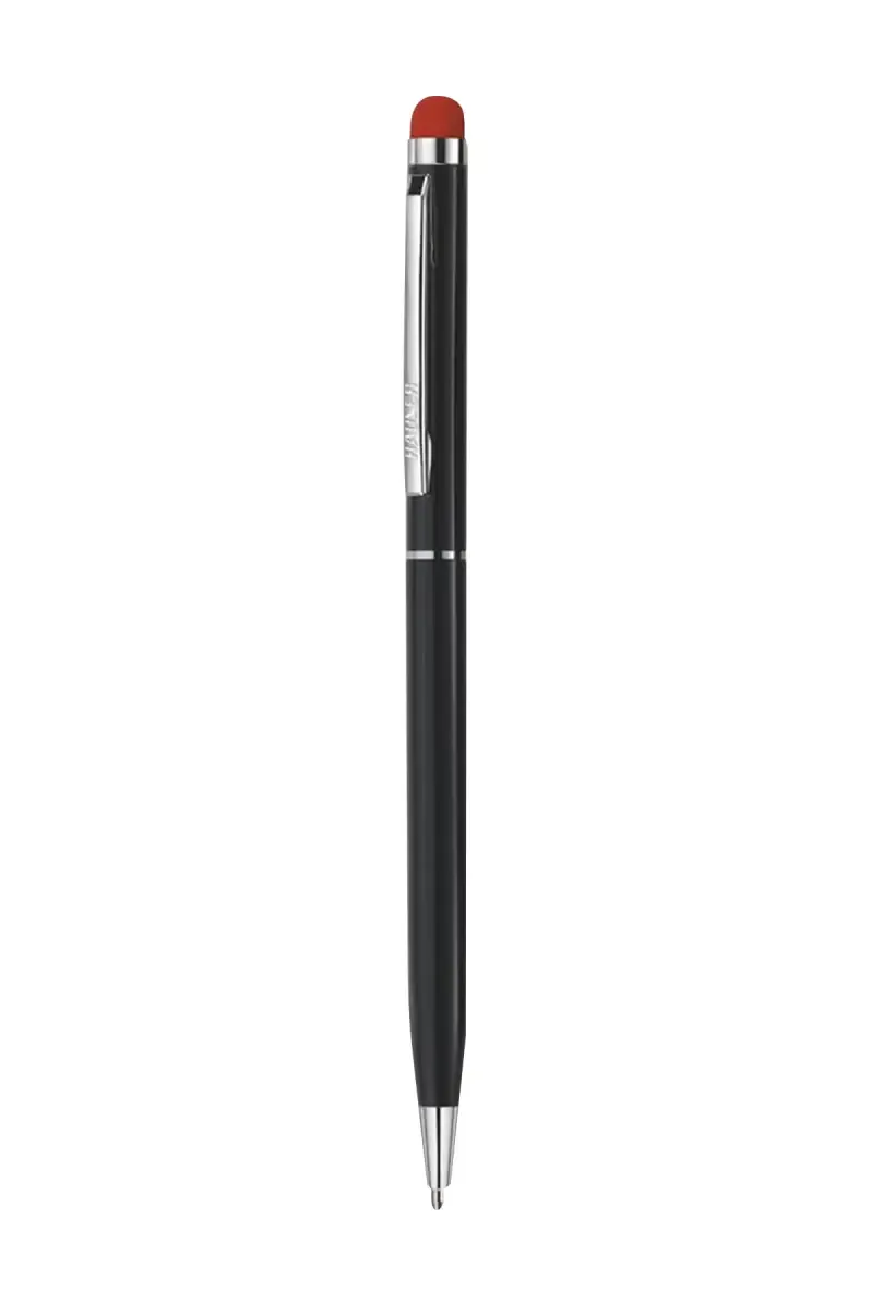 Hauser Duet Stylus Ball Pen (Black & Red) - Pack of 1