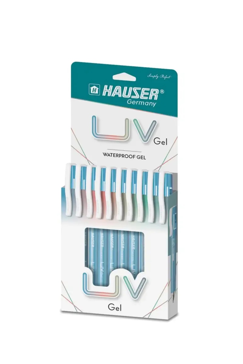 Hauser Uv Gel (Sky Blue) - Pack of 10