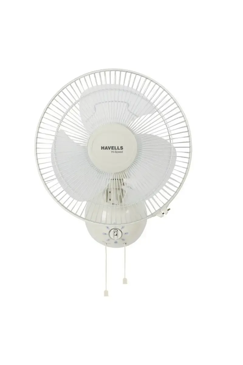 Havells Dzire High 300mm High Speed 3 Blade Wall Fan (White)