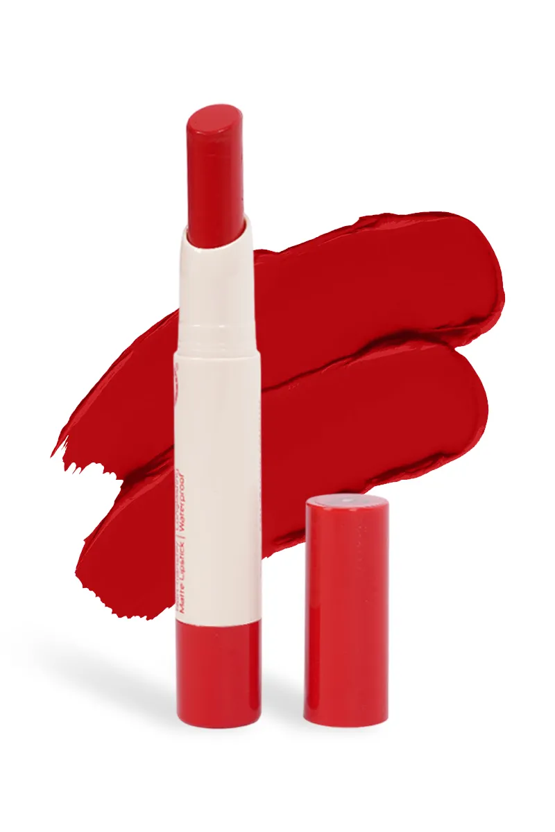 Colors Queen Color Stay Lipstick – Red (Non-Transfer, Matte, Long-Lasting)