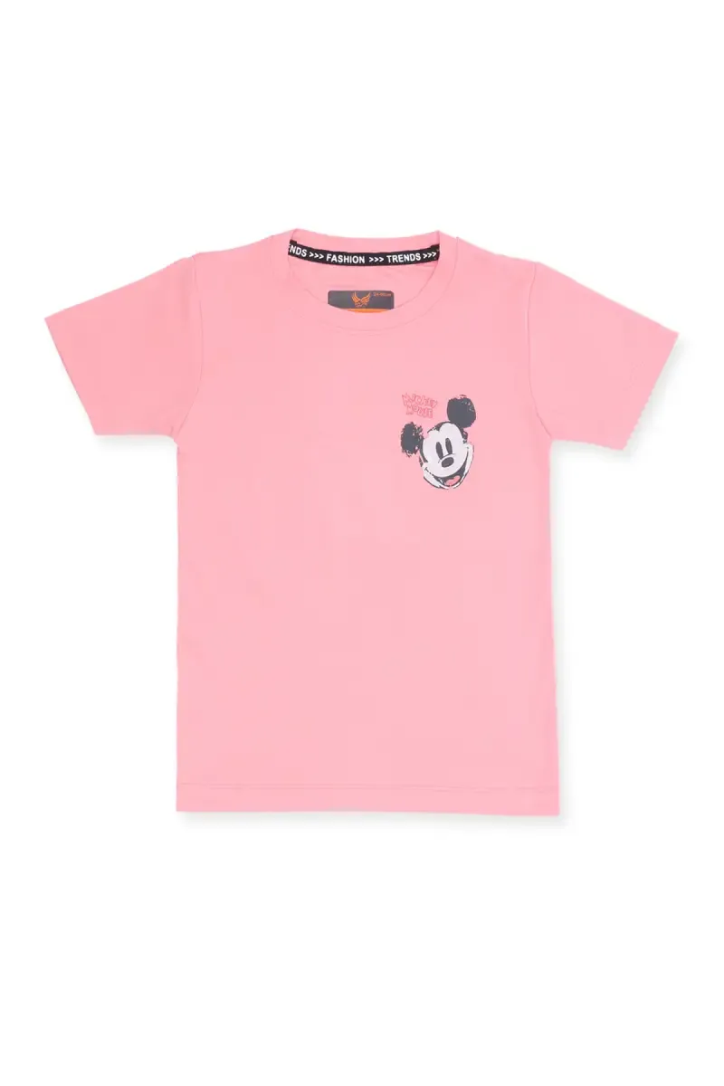 Boy's Cotton Printed Casual T-shirt 031776910YRSPIN