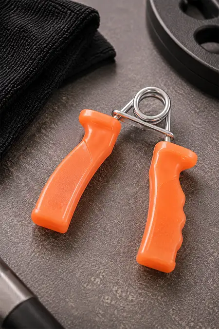 Tenstar Plastic Hand Grip Exerciser - (Orange)