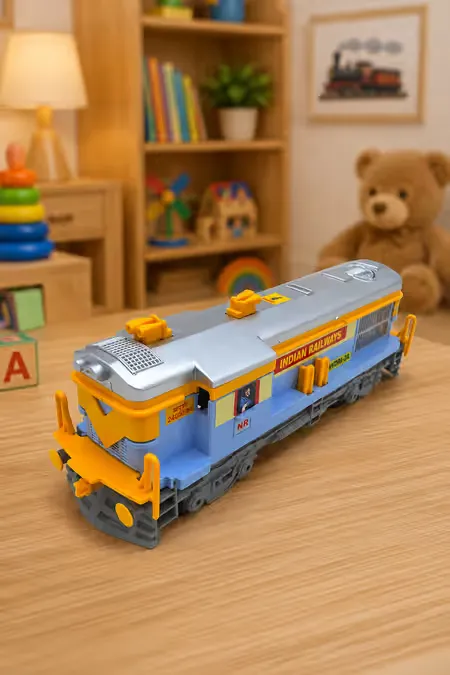 Locomotive Engine Pull Back Toy - Blue 031821BLU