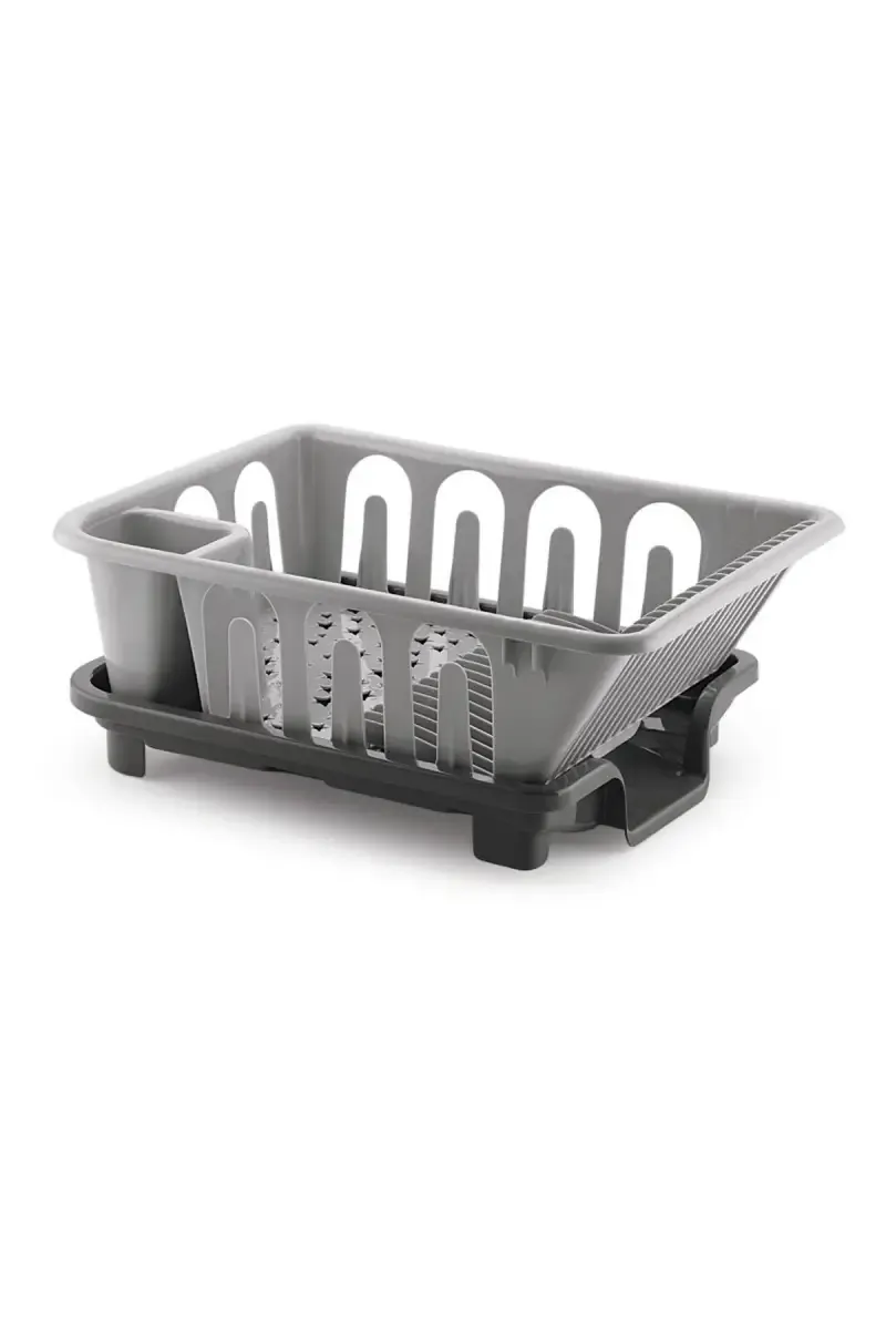 Mastercook Plastic Dishes Drying Rack with Tray - 46cm 031844PLAGRE