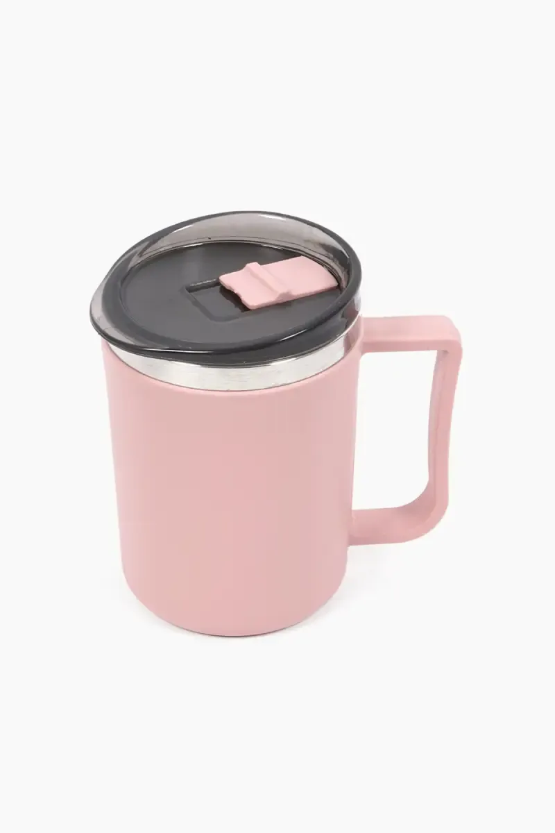 Plastic & Stainless Steel Coffee Mug - 400 ml 031884PEA1