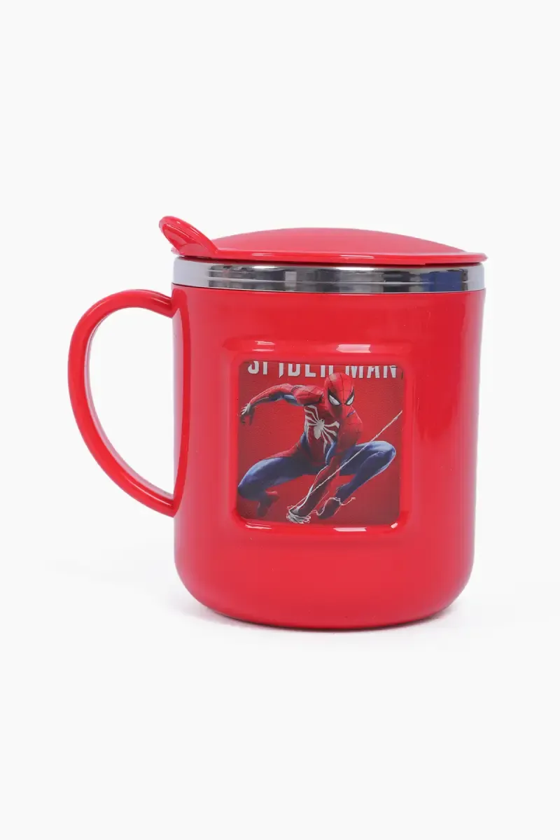Plastic & Stainless Steel Coffee Mug - 220 ml
