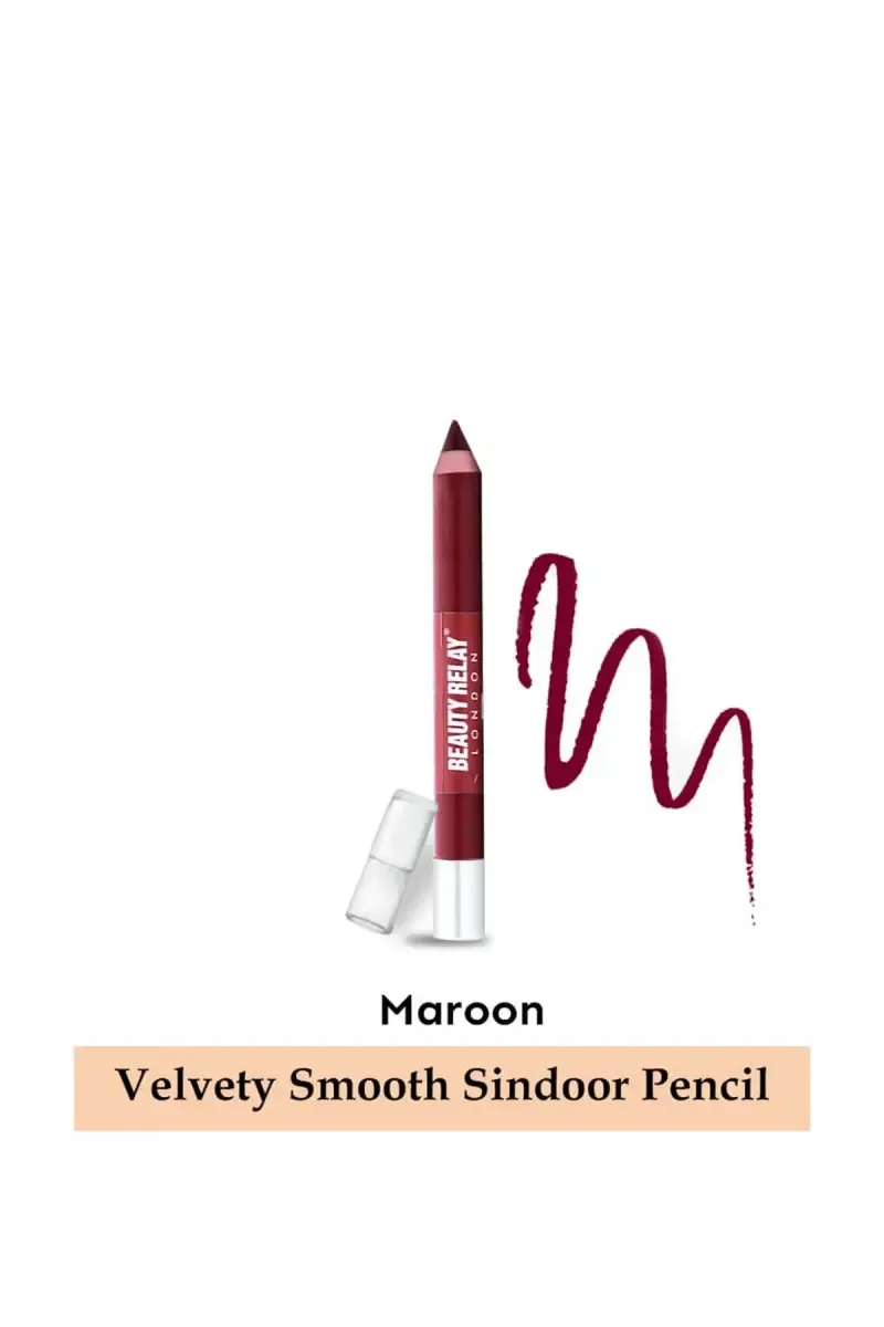 Velvety Smooth Sindoor Pencil - 3g (Maroon)