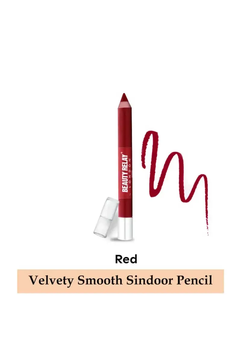 Velvety Smooth Sindoor Pencil - 3g (Red)