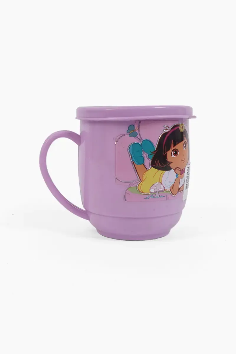 Joyo Plastic & Stainless Steel Mug with Lid - 240ml 031985LAV1