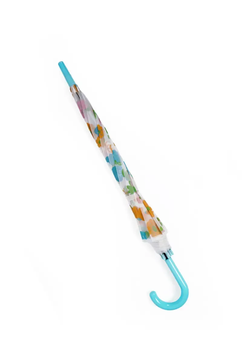 Polyester & Stainless Steel Single Fold Umbrella - 77 Cm