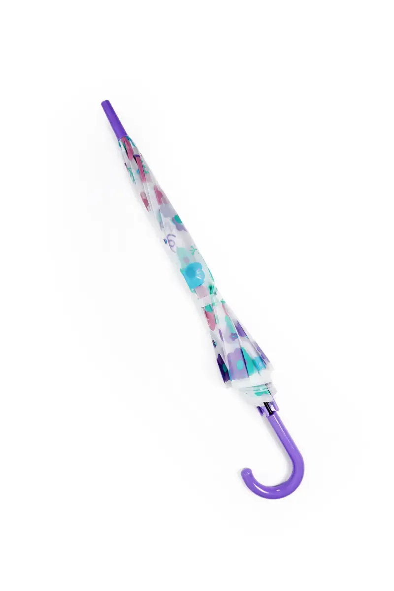 Polyester & Stainless Steel Single Fold Umbrella - 77 Cm