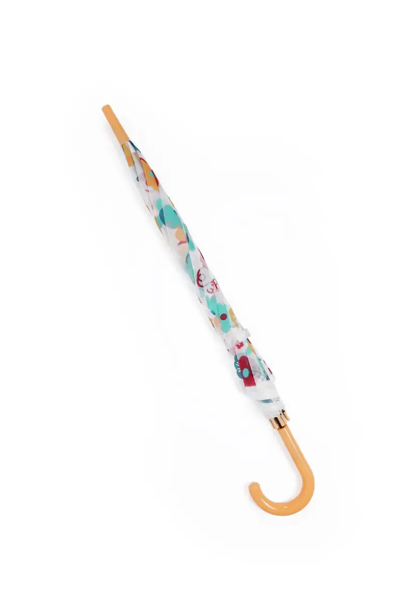 Polyester & Stainless Steel Single Fold Umbrella - 77 Cm 031999ORA