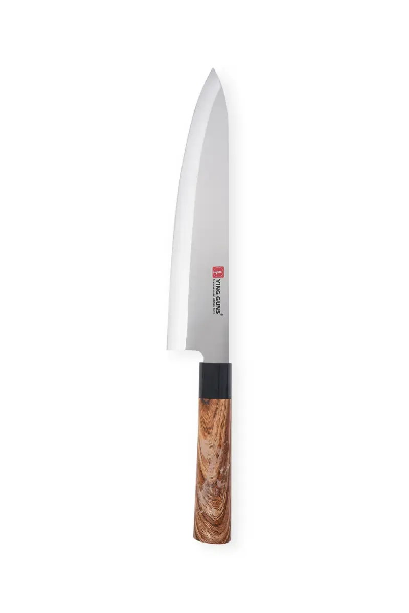 Wood & Stainless Steel Kitchen Knife - 39 cm