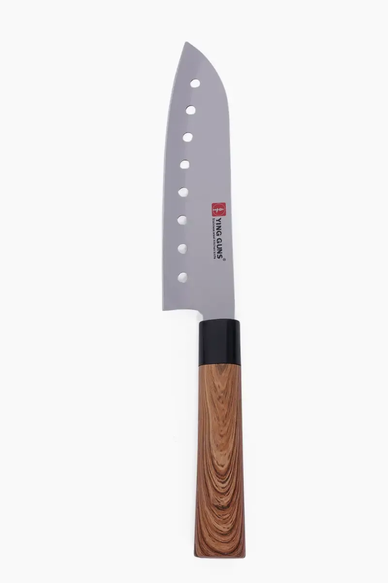 Wood & Stainless Steel Kitchen Knife - 39 cm