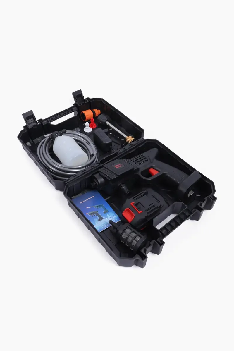 Plastic Multipurpose High Pressure Water Spray Gun - 11 Pcs