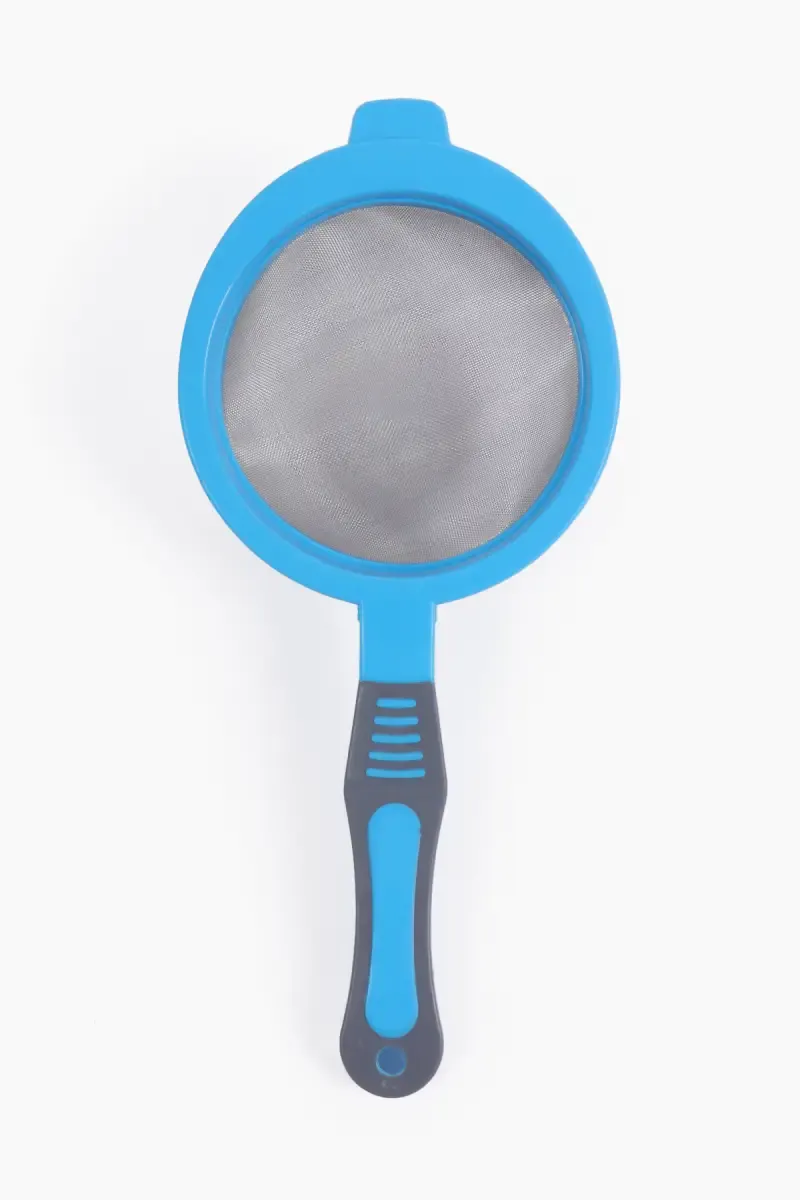 Plastic & Stainless Steel Tea Strainer - 19 x 8 Cm