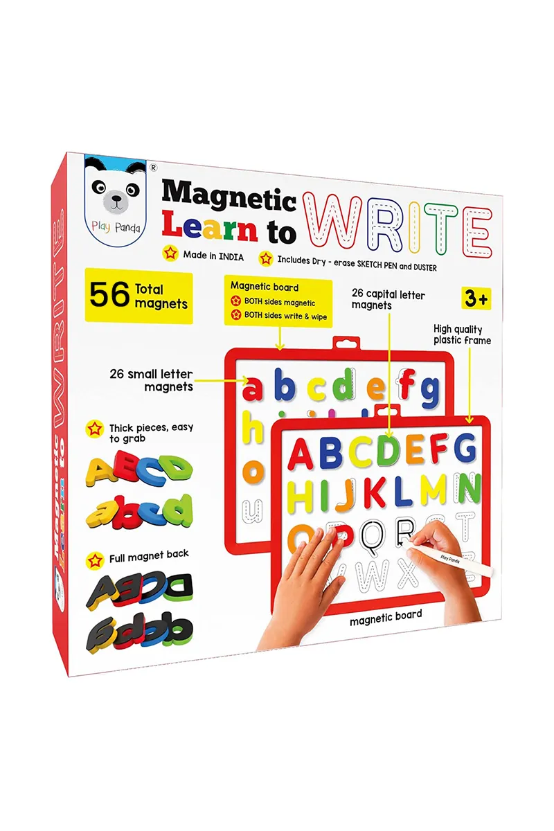 Magnetic Learn to Write Toy - 56 Magnets