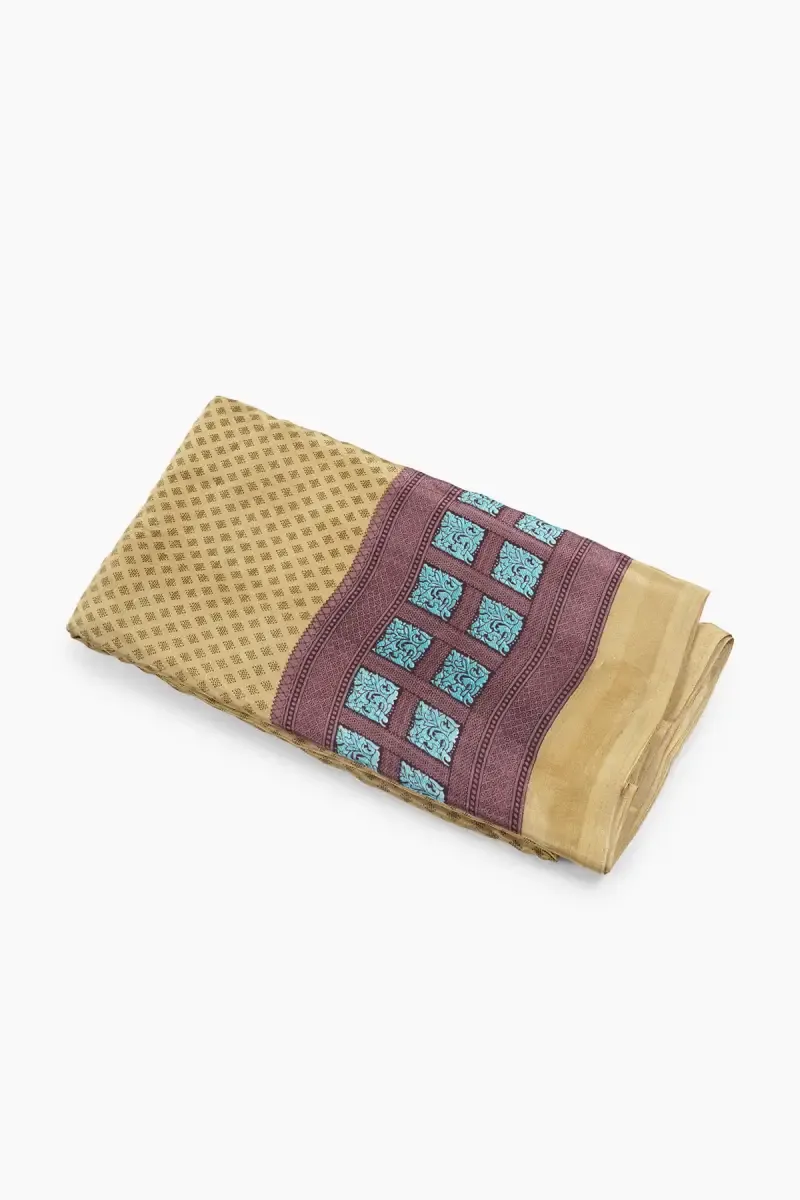 Synthetic Printed Saree for Women