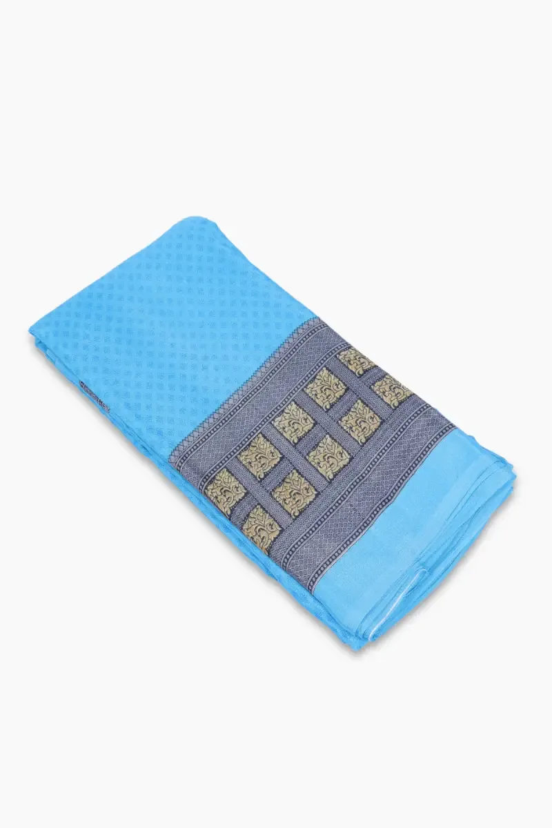 Synthetic Printed Saree for Women